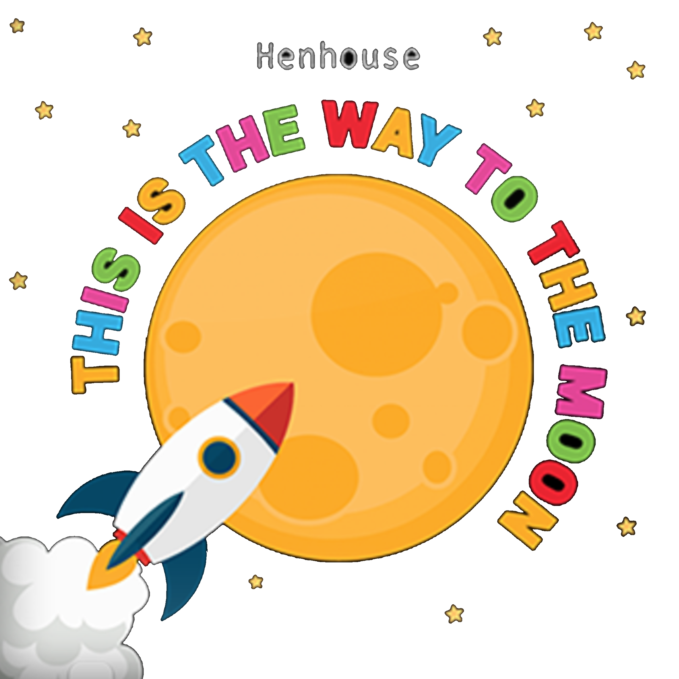 This is the way to the moon album cover